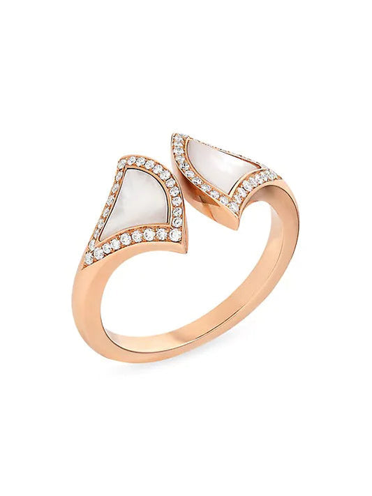 [Vicky]DREAM MOP DIAMOND OPEN RING