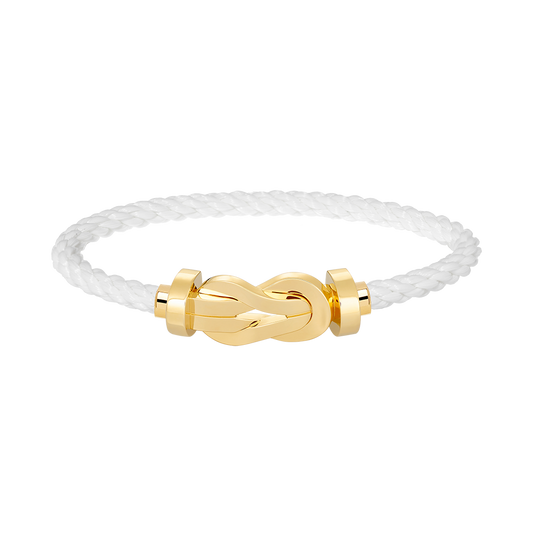 [Vicky]CHANCE LARGE 8 FIGURE BUCKLE NO DIAMOND BRACELET GOLD