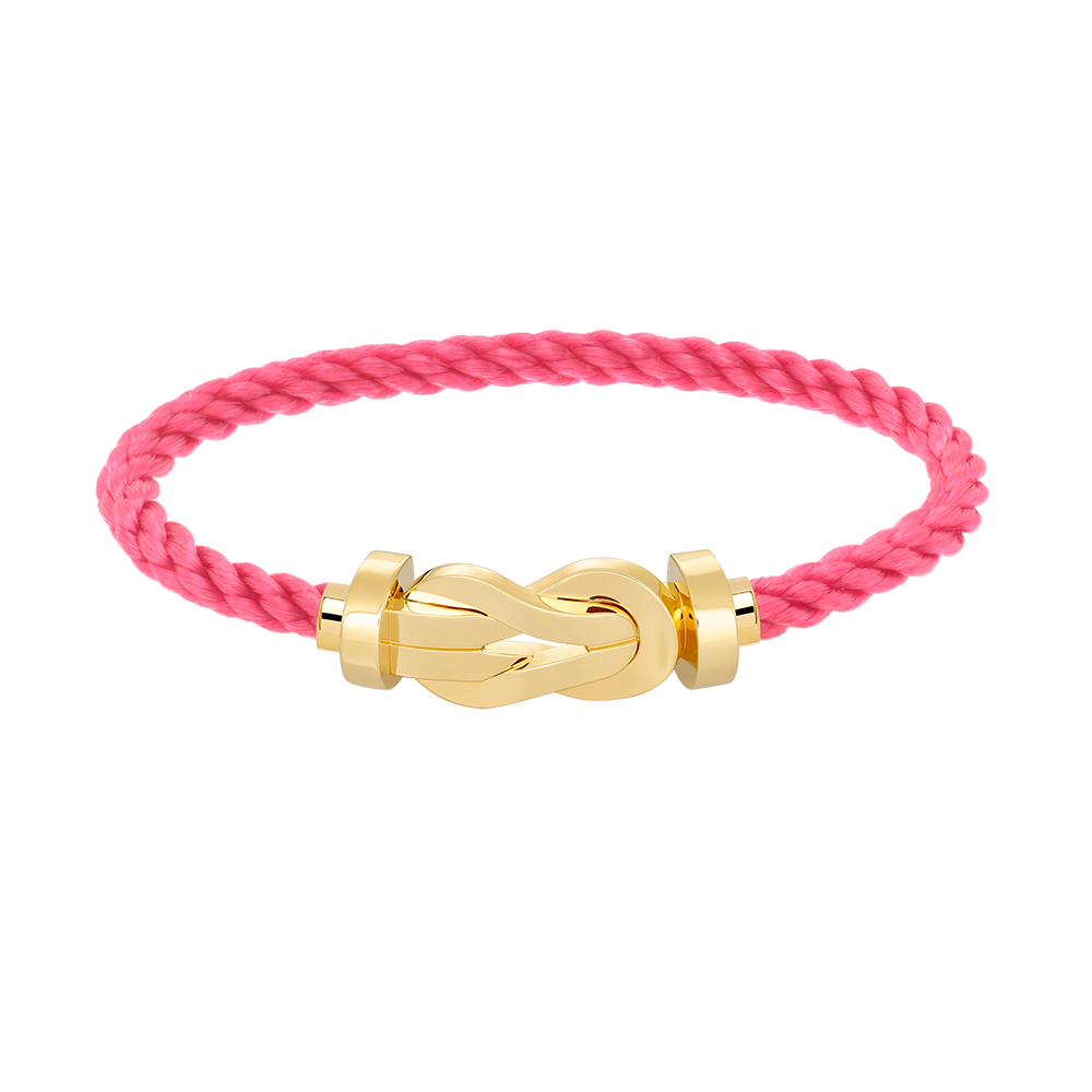 [Vicky]CHANCE LARGE 8 FIGURE BUCKLE NO DIAMOND BRACELET GOLD
