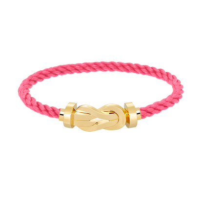 [Vicky]CHANCE LARGE 8 FIGURE BUCKLE NO DIAMOND BRACELET GOLD