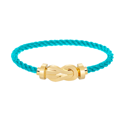 [Vicky]CHANCE LARGE 8 FIGURE BUCKLE NO DIAMOND BRACELET GOLD