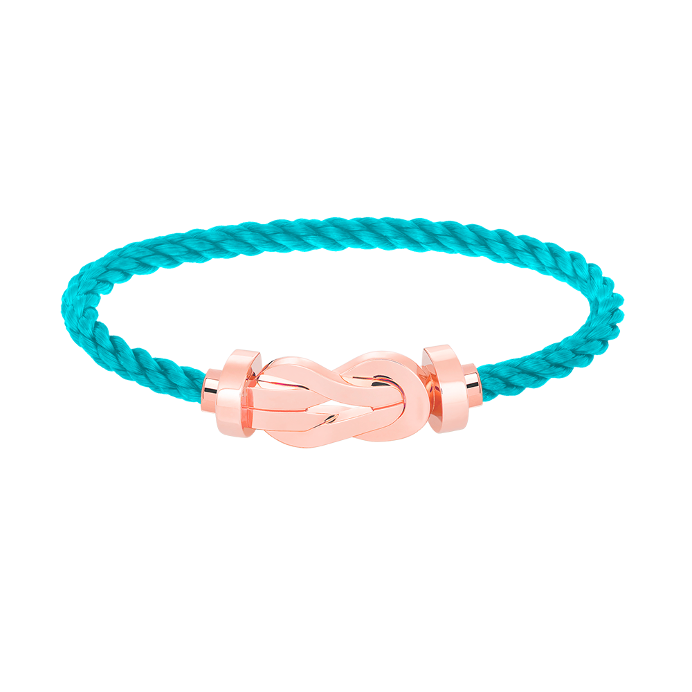 [Vicky]CHANCE LARGE 8 FIGURE BUCKLE NO DIAMOND BRACELET ROSE GOLD