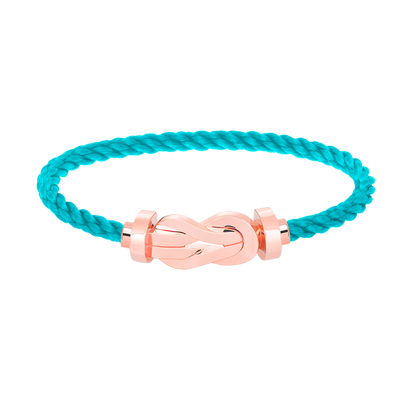 [Vicky]CHANCE LARGE 8 FIGURE BUCKLE NO DIAMOND BRACELET ROSE GOLD