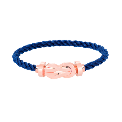 [Vicky]CHANCE LARGE 8 FIGURE BUCKLE NO DIAMOND BRACELET ROSE GOLD