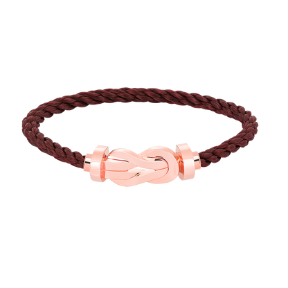 [Vicky]CHANCE LARGE 8 FIGURE BUCKLE NO DIAMOND BRACELET ROSE GOLD