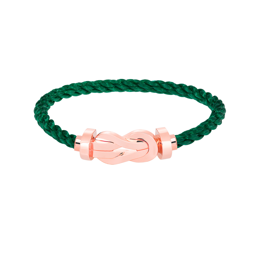 [Vicky]CHANCE LARGE 8 FIGURE BUCKLE NO DIAMOND BRACELET ROSE GOLD