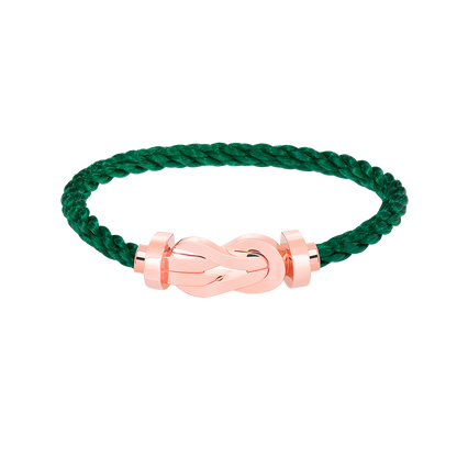 [Vicky]CHANCE LARGE 8 FIGURE BUCKLE NO DIAMOND BRACELET ROSE GOLD