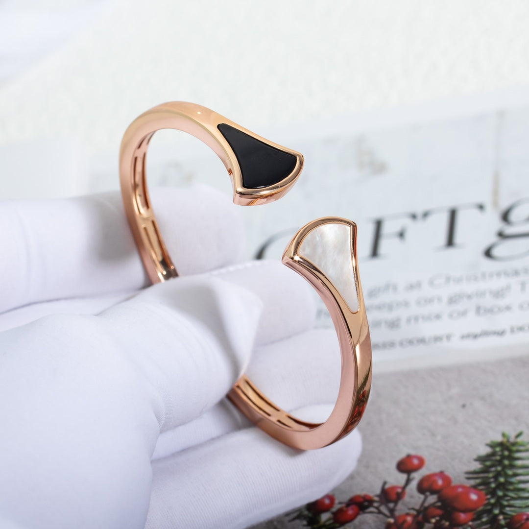[Vicky]DREAM BRACELET OPEN PINK GOLD MOP
