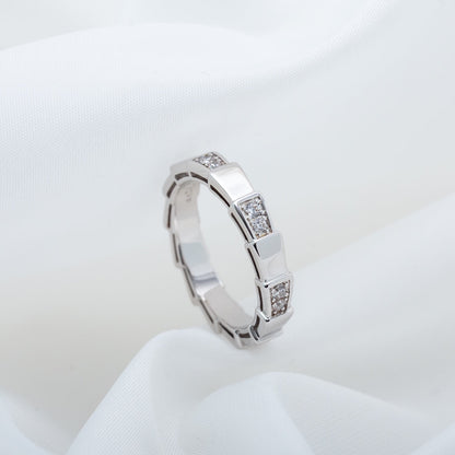 [Vicky]SERPENTI RING SILVER  3MM