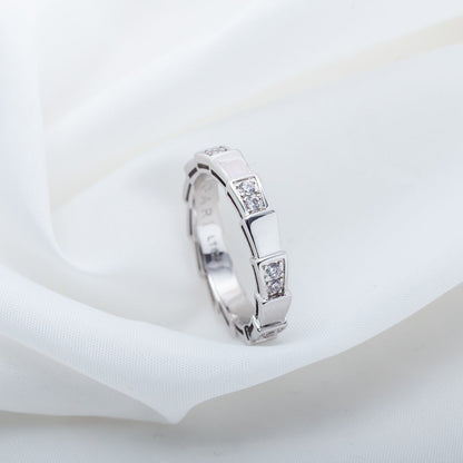 [Vicky]SERPENTI RING SILVER  3MM