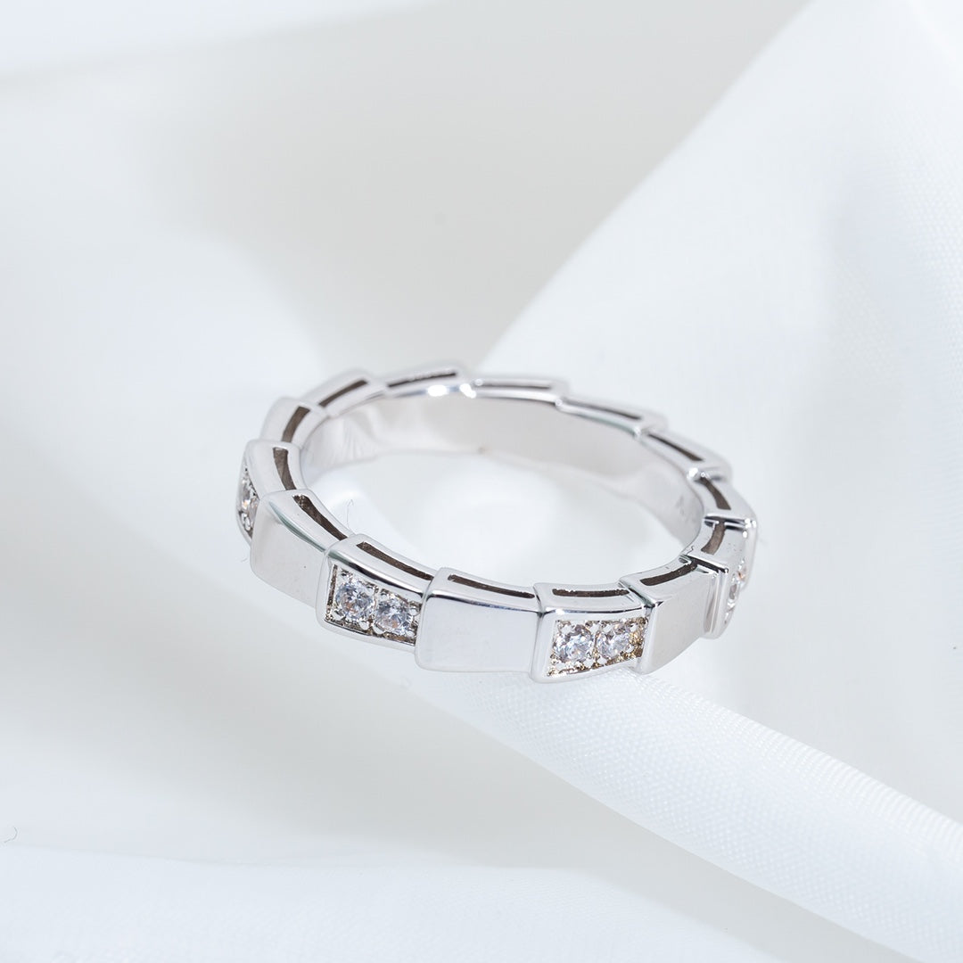 [Vicky]SERPENTI RING SILVER  3MM