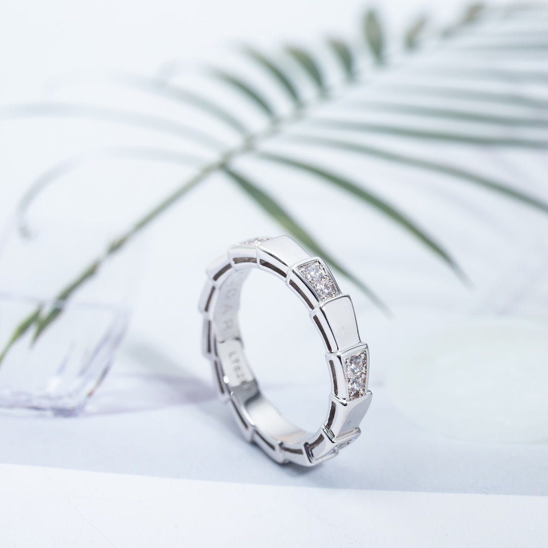 [Vicky]SERPENTI RING SILVER  3MM