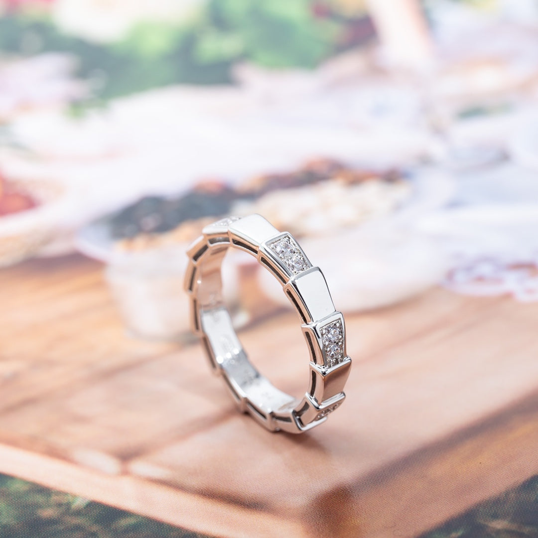 [Vicky]SERPENTI RING SILVER  3MM