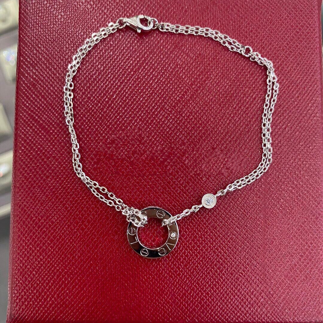 [Vicky]LOVE BRACELET 2 DIAMOND