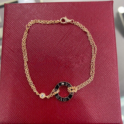 [Vicky]LOVE BRACELET 2 DIAMOND