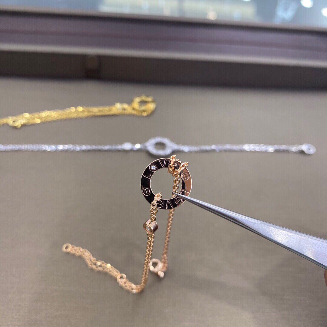 [Vicky]LOVE BRACELET 2 DIAMOND