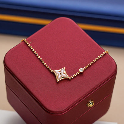 [Vicky]STAR 1 DIAMOND PINK GOLD BRACELET