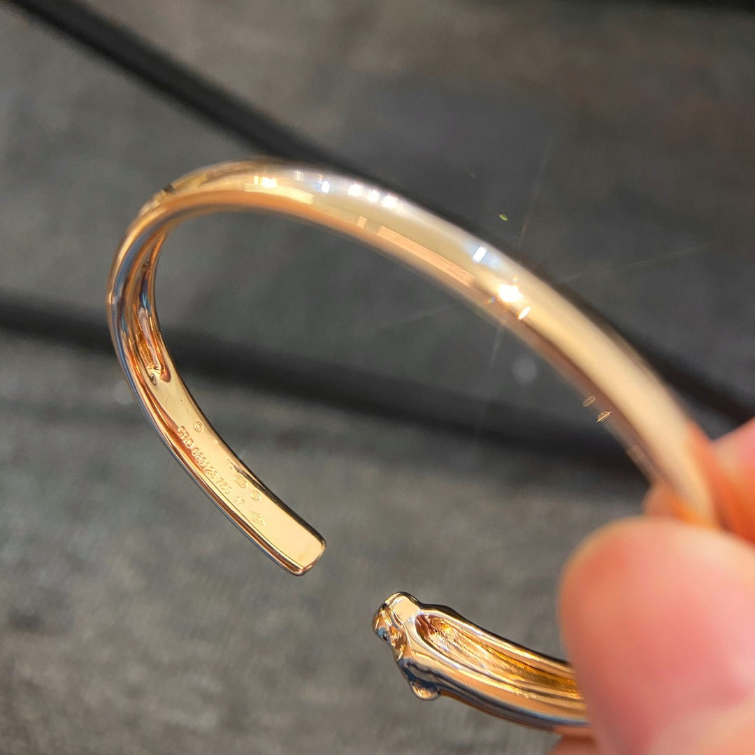 [Vicky]PANTHERE GOLD OPEN BRACELET