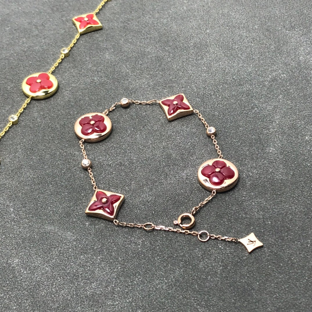 [Vicky]STAR AND SUN CARNELIAN 4 MOTIFS 3 DIAMONDS