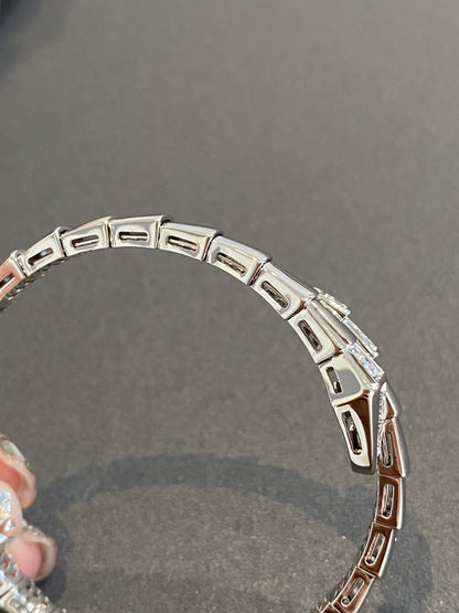 [Vicky]SERPENTI BRACELET DIAMONDS SILVER