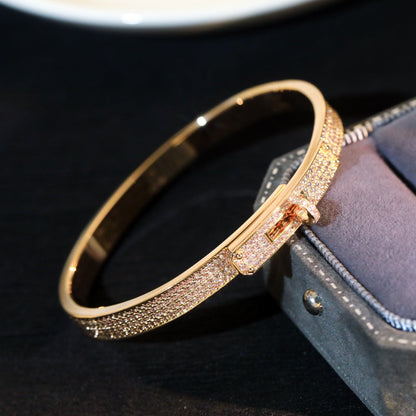 [Vicky]KELLY BRACELET DIAMOND PAVED
