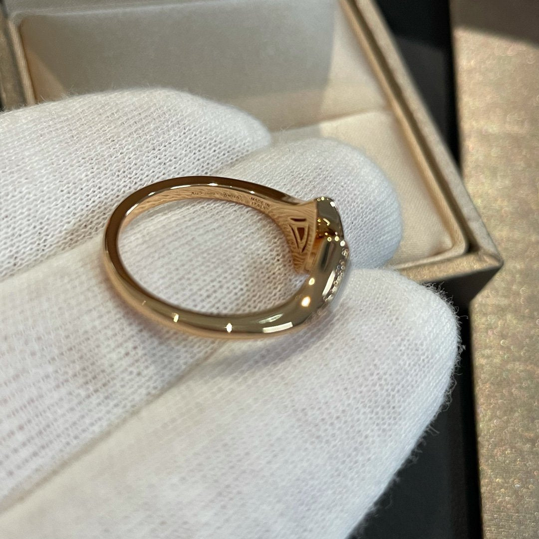 [Vicky]DREAM MOP DIAMOND OPEN RING