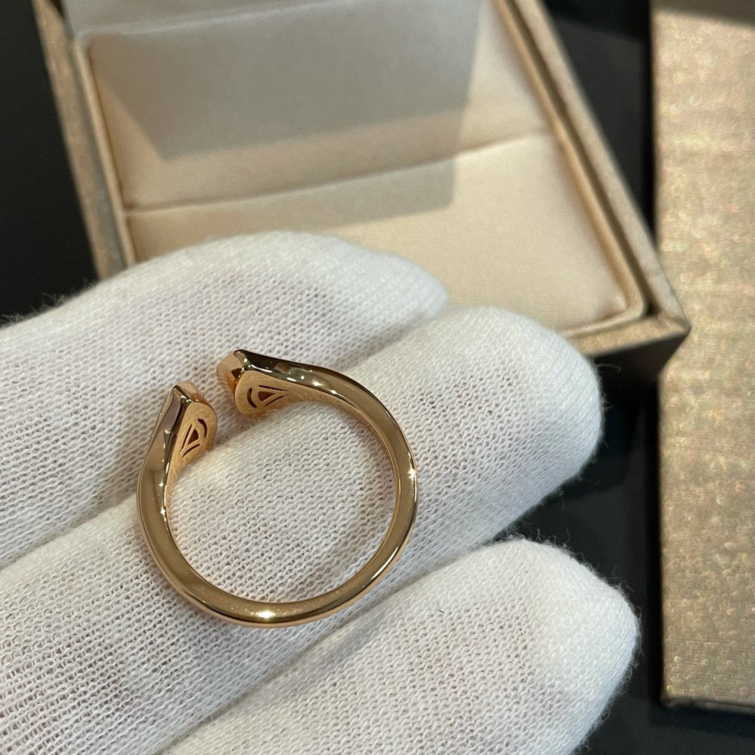 [Vicky]DREAM MOP DIAMOND OPEN RING