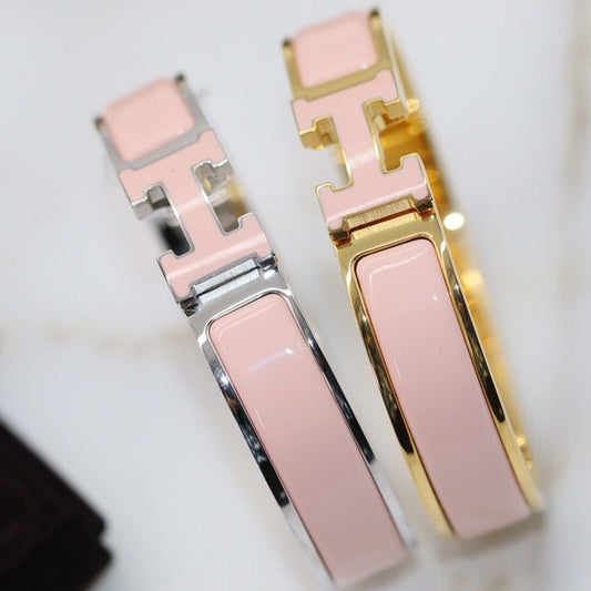 [Vicky]H BRACELET 12MM PINK