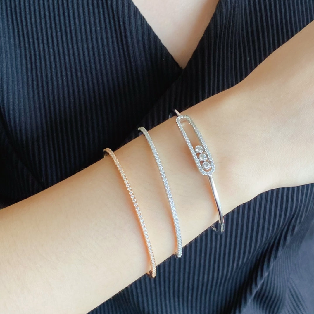 [Vicky]MINI DIAMOND TENNIS BRACELET