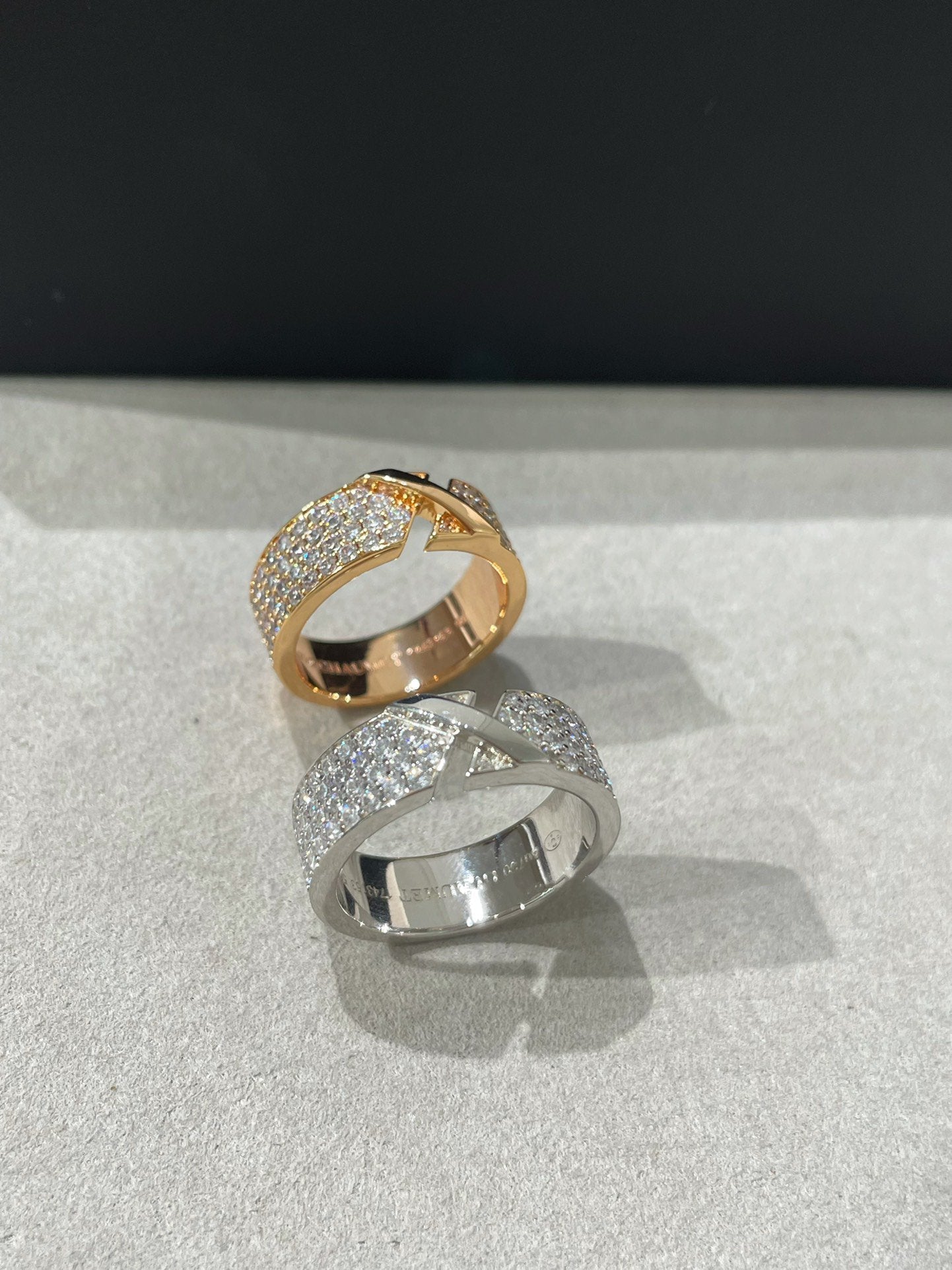 [Vicky]LIENS EVIDENCE  DIAMOND PAVED RING