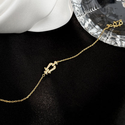 [Vicky]FORCE 10 FULL DIAMOND BUCKLE CHAIN LINK MINI MODEL