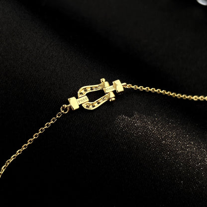 [Vicky]FORCE 10 FULL DIAMOND BUCKLE CHAIN LINK MINI MODEL