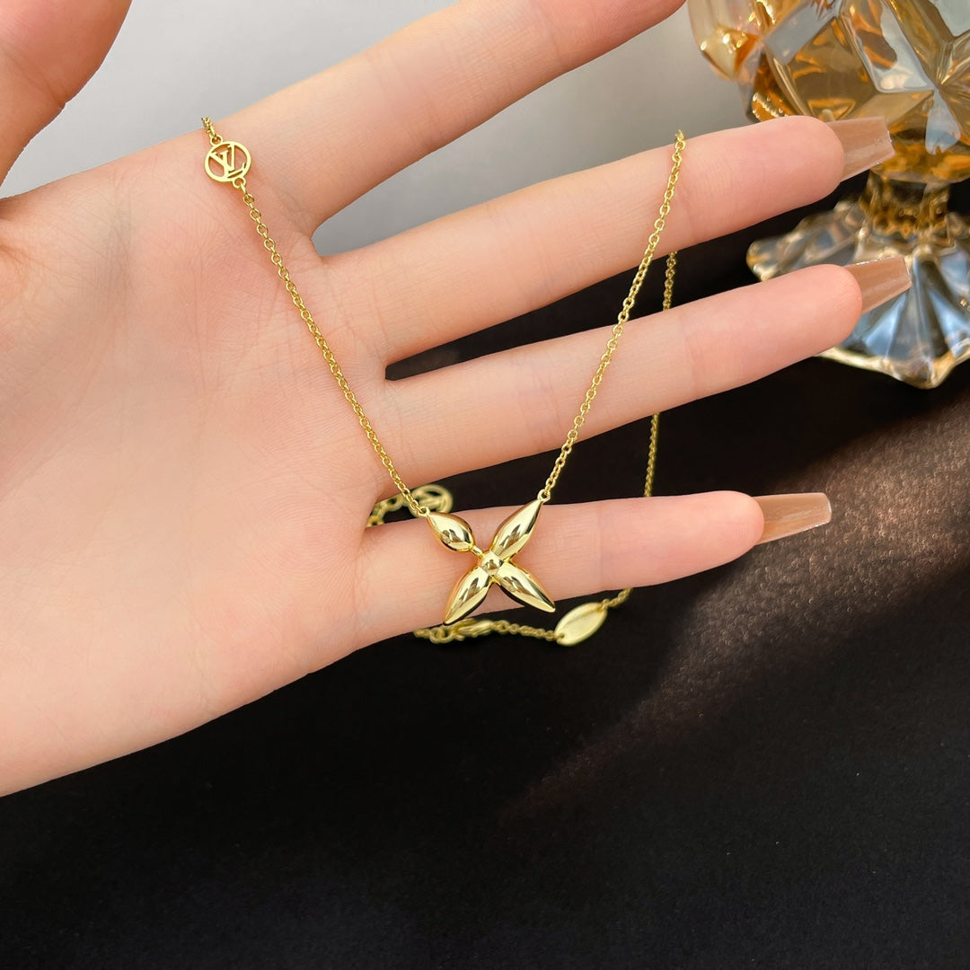 [Vicky]LOUISETTE GOLD NECKLACE