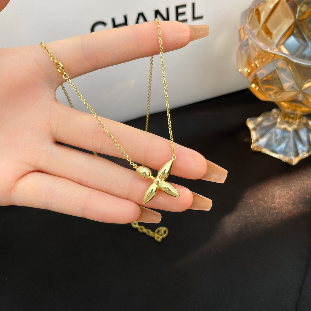 [Vicky]LOUISETTE GOLD NECKLACE