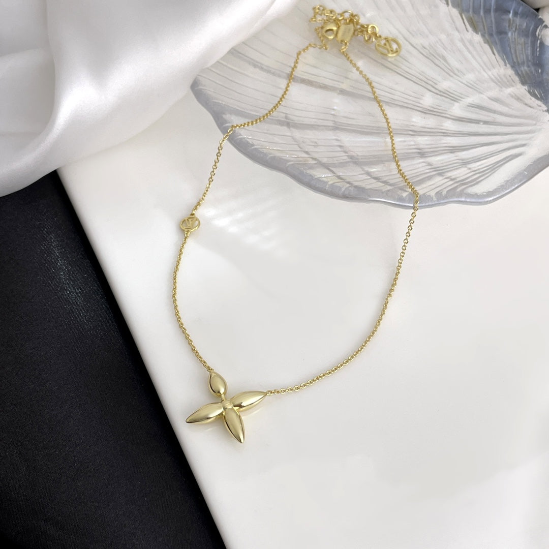 [Vicky]LOUISETTE GOLD NECKLACE