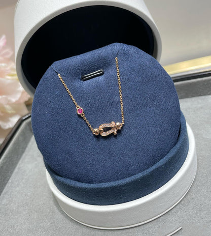 [Vicky]FORCE 10 DIAMOND CHAIN LINK PINK GOLD BRACELET