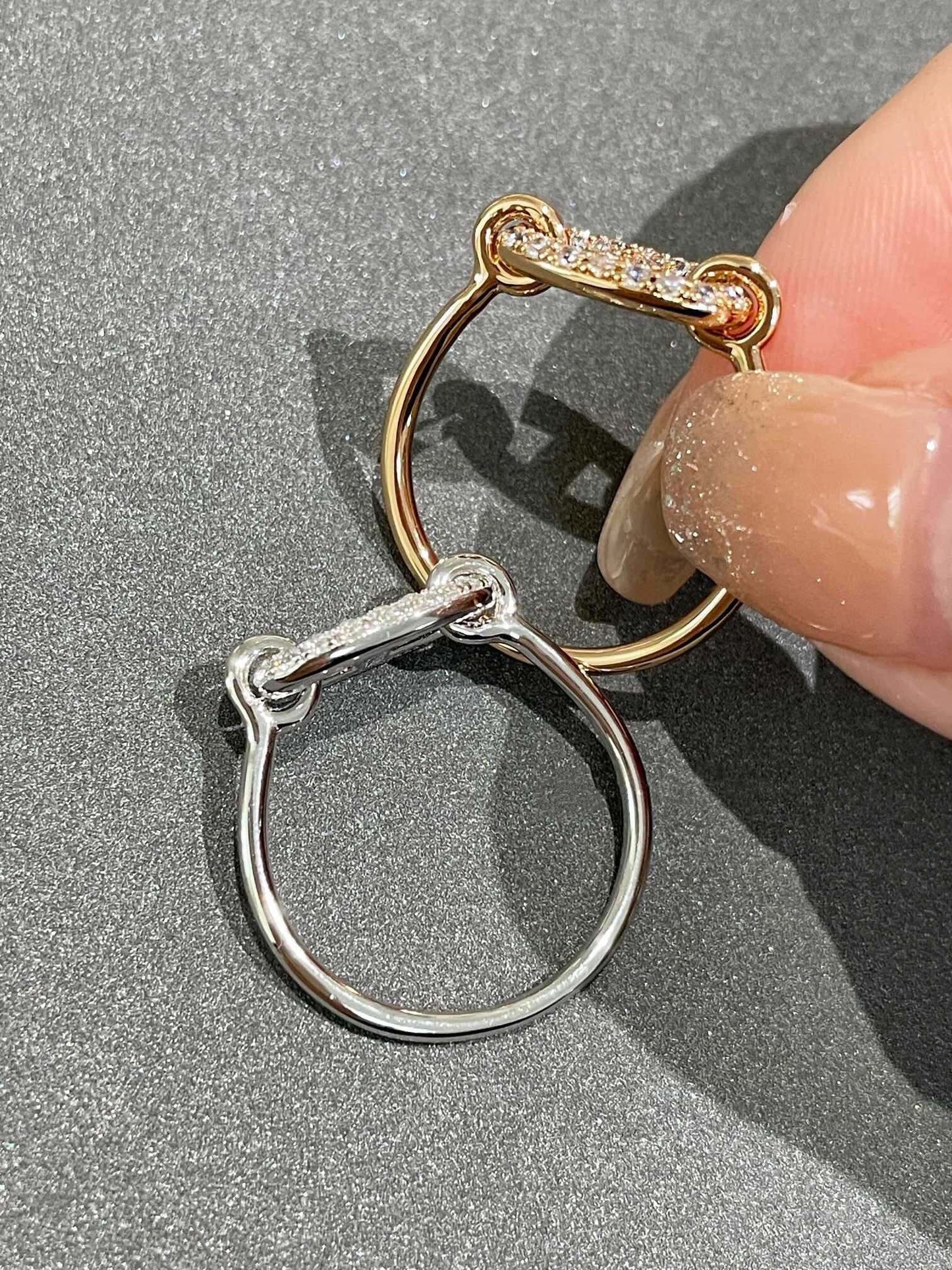 [Vicky]RONDE SMALL DIAMOND RING