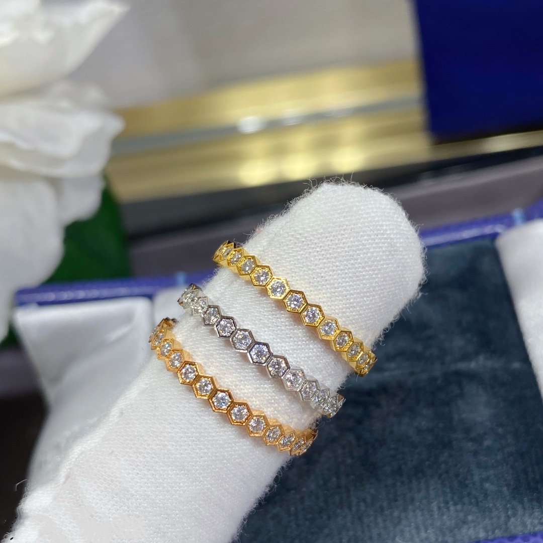 [Vicky]BEE LOVE DIAMOND PAVED SMALL RING