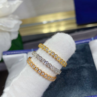 [Vicky]BEE LOVE DIAMOND PAVED SMALL RING