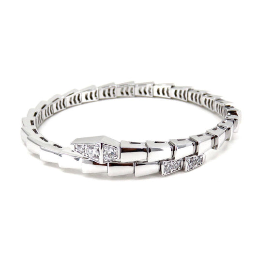 [Vicky]SERPENTI BRACELET DIAMONDS SILVER