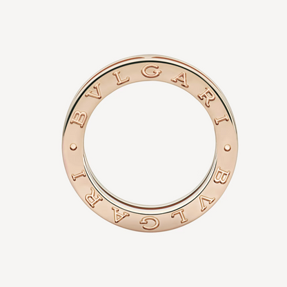 [Vicky]ZERO 1 ONE-BAND PAVED DIAMONDS ON THE SPIRAL RING
