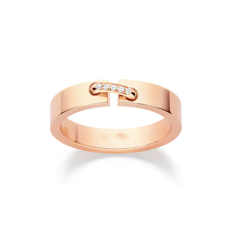 [Vicky]ALLIANCE LIENS VIDENCE DIAMOND 4MM RING