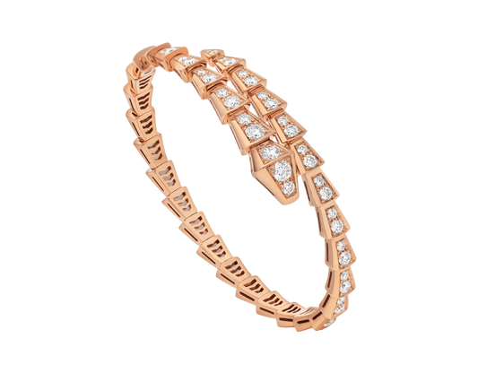 [Vicky]SERPENTI BRACELET 6.8MM PINK GOLD DIAMOND