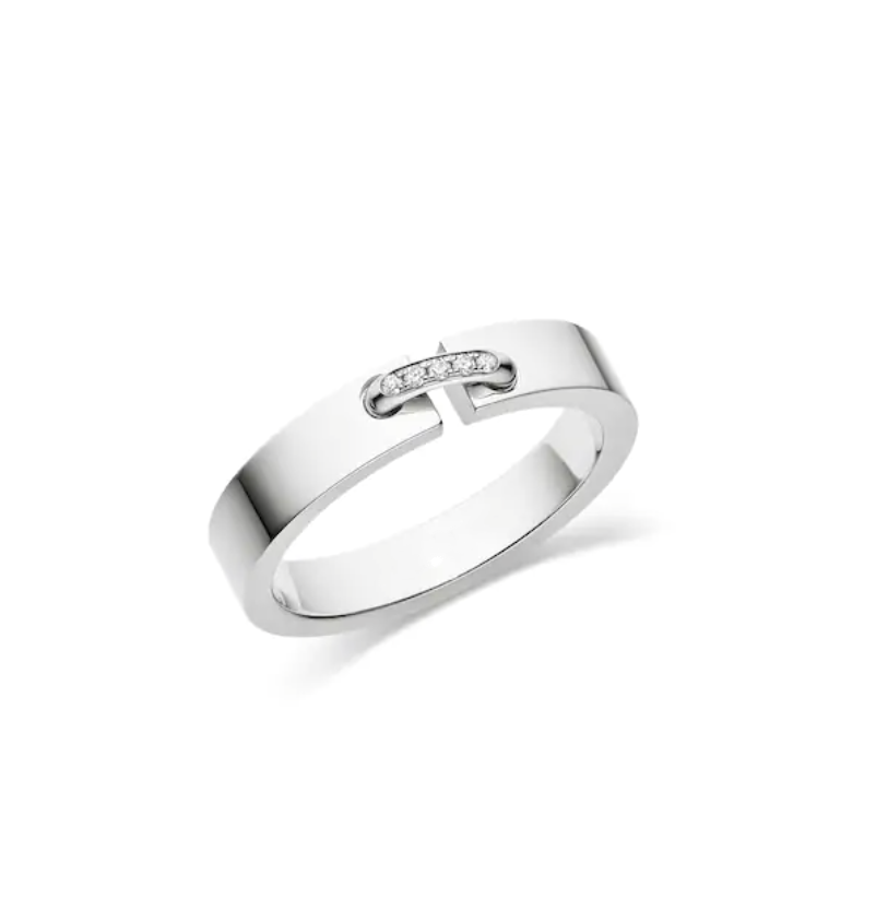 [Vicky]ALLIANCE LIENS VIDENCE DIAMOND 4MM RING