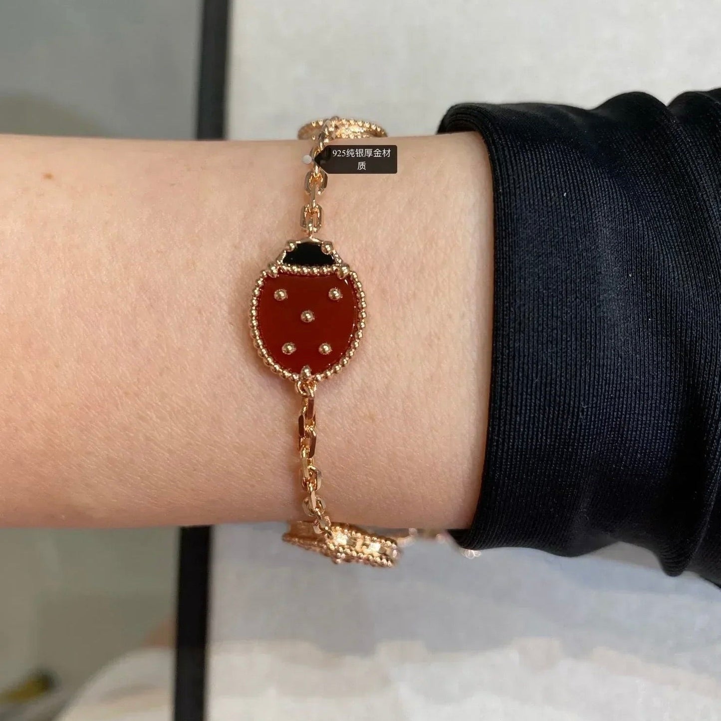 [Vicky]LUCKY SPRING 5 MOTIF BRACELET