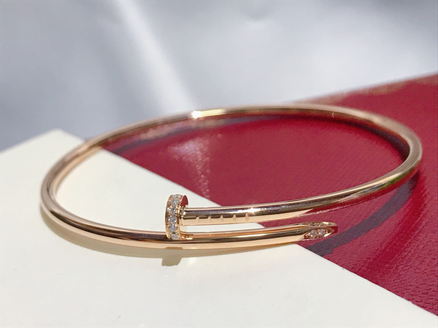 [Vicky]JUSTE BRACELET 2.5MM DIAMONDS