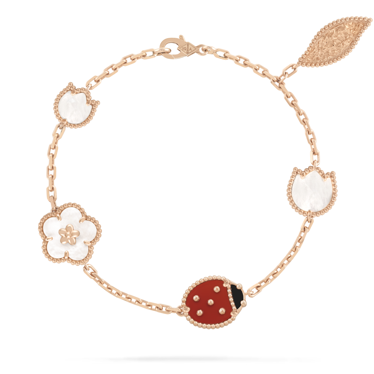 [Vicky]LUCKY SPRING 5 MOTIF BRACELET