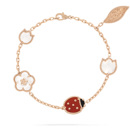 [Vicky]LUCKY SPRING 5 MOTIF BRACELET