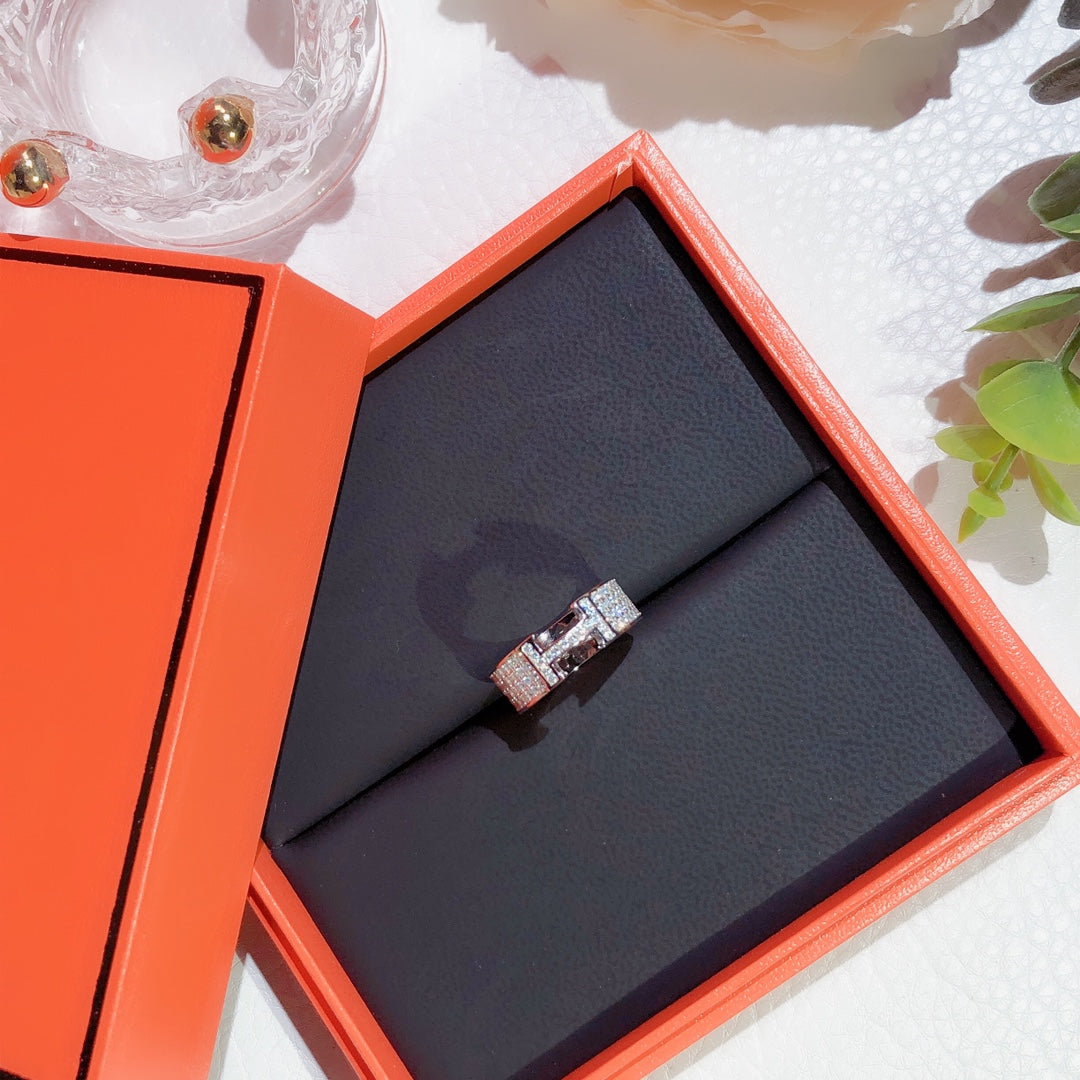 [Vicky]H RING FULL DIAMOND