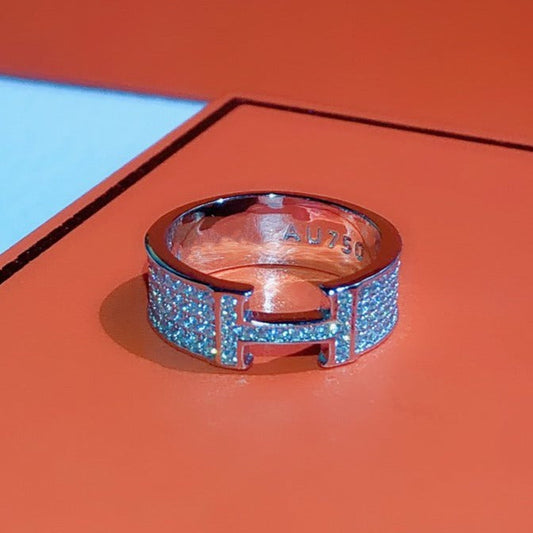 [Vicky]H RING FULL DIAMOND